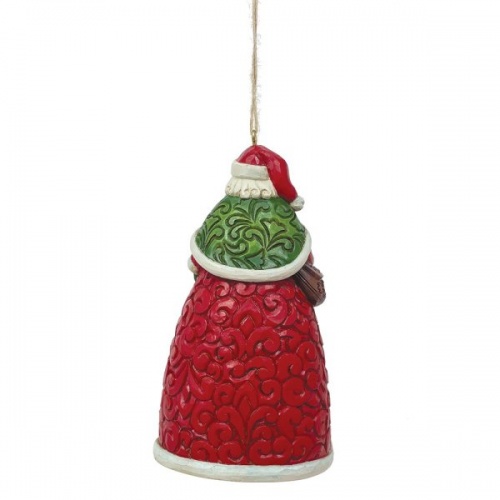 Jim Shore Heartwood Creek Twelve Days of Christmas Santa Hanging Ornament