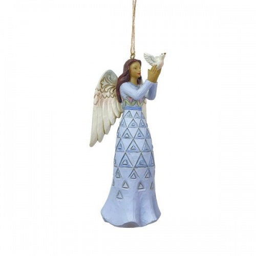 Jim Shore Heartwood Creek Always Remember Angel Hanging Ornament