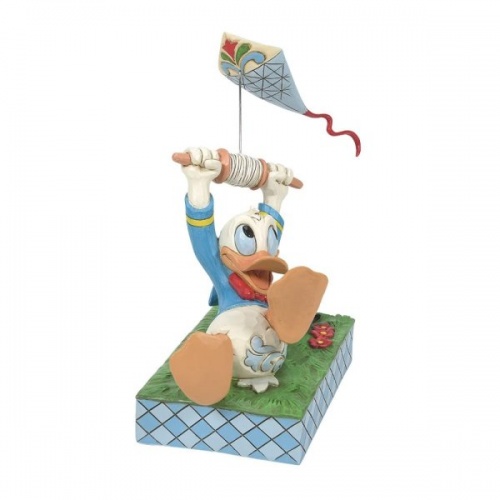 Disney Traditions Donald Duck With Kite Figurine