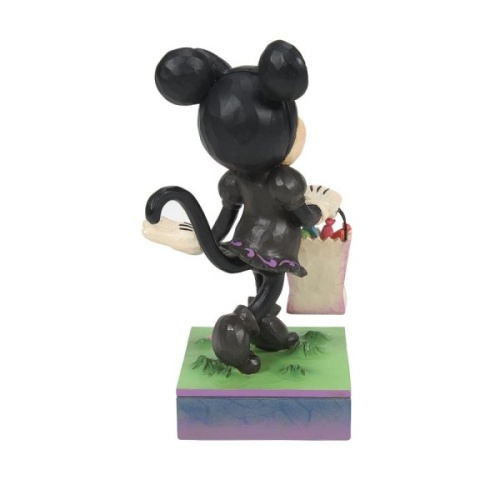 Disney Traditions Minnie Mouse Cat Costume Trick or Treat Figurine