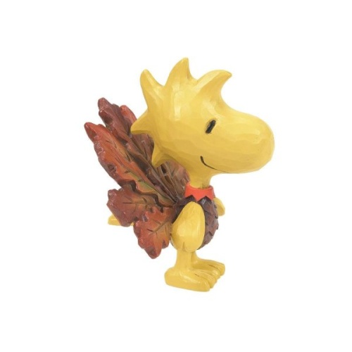 Jim Shore Peanuts Woodstock Turkey Mini Figurine