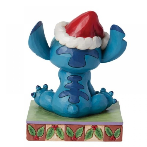 Disney Traditions Santa Stitch with Scrump Figurine