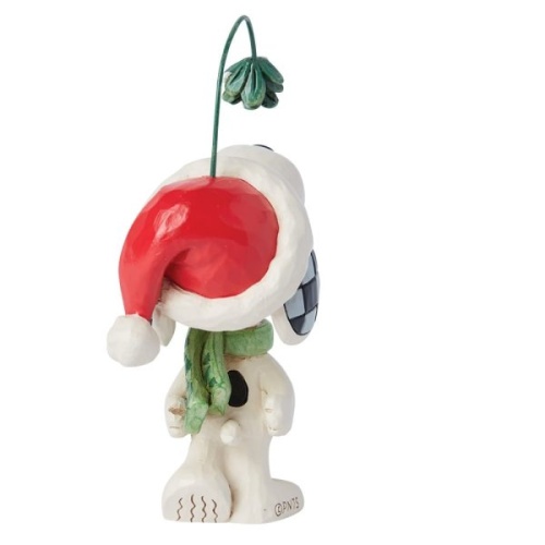 Jim Shore Peanuts Snoopy Mistletoe Mini