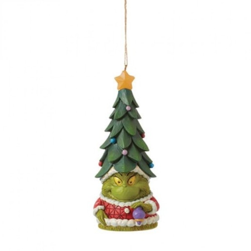 Jim Shore The Grinch Light Up Gnome Hanging Ornament