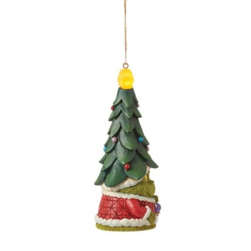 Jim Shore The Grinch Light Up Gnome Hanging Ornament