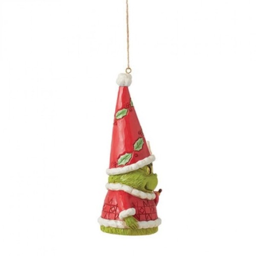 Jim Shore The Grinch Gnome with Max Hanging Ornament