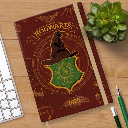 Harry Potter House Crest Week to View 2025 A5 Diary