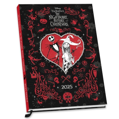 The Nightmare Before Christmas A5 Hardcover Week to View 2025 Diary