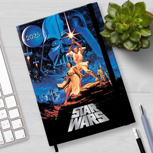 Star Wars A5 Hardcover Week to View 2025 Diary