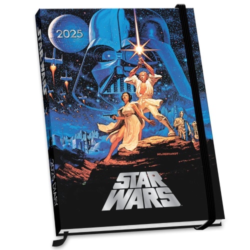 Star Wars A5 Hardcover Week to View 2025 Diary