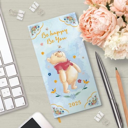 Disney Winnie The Pooh Slim Line 2025 Diary Week to View