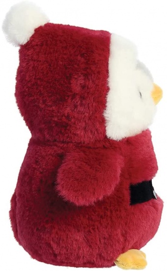 Pompom Penguin Santa Plush Toy 7 inch - Aurora