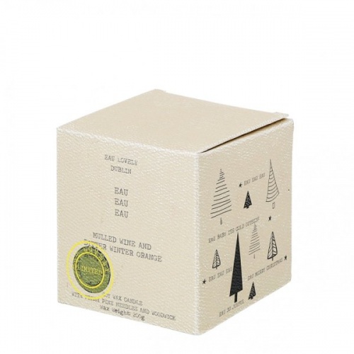 Eau Eau Eau Christmas Candle by Eau Lovely Soy Wax Candle with Fresh Pine Needles