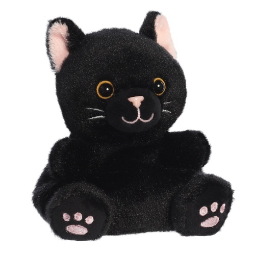 Aurora Palm Pals Twilight Black Cat 5'' Soft Toy