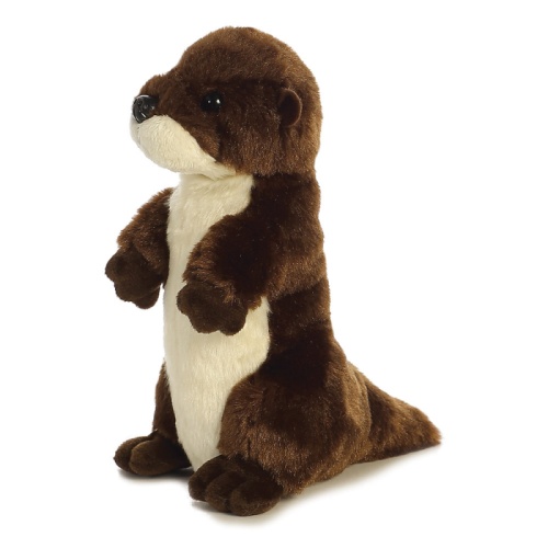 River Otter Mini Flopsies Soft Toy 20cm  Aurora