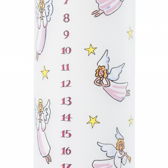 Alison Gardiner Choir Boys and Angels Pillar Advent Candle (non-fragranced)