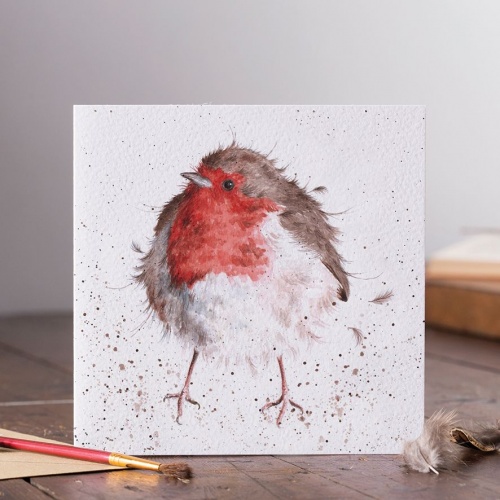 Wrendale Designs Jolly Robin Greeting Card