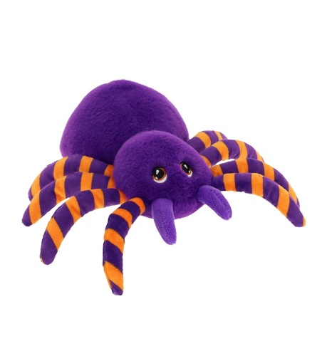 Keel Toys Keeleco 20cm Eco-Friendly Purple Tarantula Soft Toy Plush