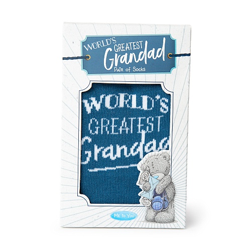 Me to You - Tatty Teddy World's Greatest Grandad Socks Gift Boxed