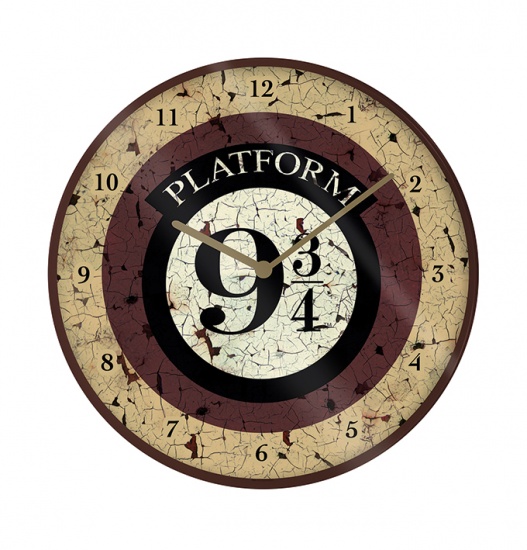 Harry Potter Platform 9 3/4 Wall Clock