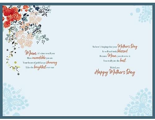 Happy Mother's Day Mum from Your Son Greetings Card