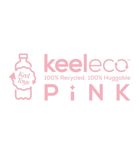 Keel Toys Keeleco Pink Animals 14cm Soft Plush Mouse