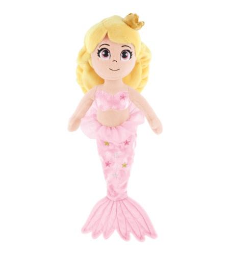 Keel Toys Keeleco Pink Mermaid Soft Toy 25cm Plush