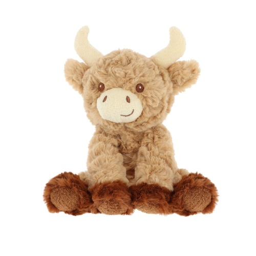 Keel Toys Keeleco Baby Hamish Highland Cow 15cm Eco-Friendly Soft Toy