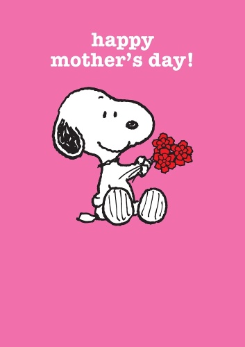 Snoopy Happy Mother's Day! Greeting Card