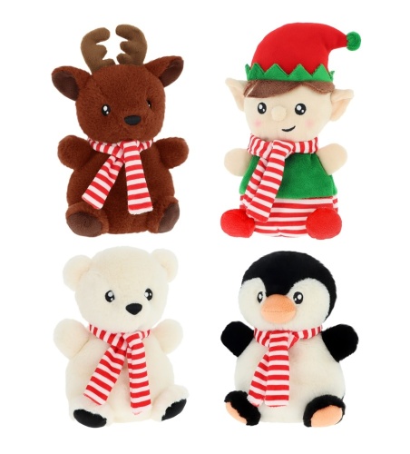 Keel Toys Keeleco 17cm Christmas Friends Plush