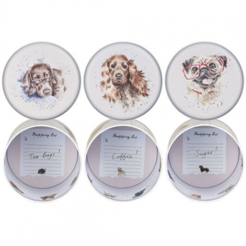 Wrendale Designs A Dog's Life Tea Coffee Sugar Canisters