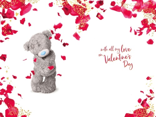 Me to You Gorgeous Girlfriend Valentines 3D Day Card Tatty Teddy