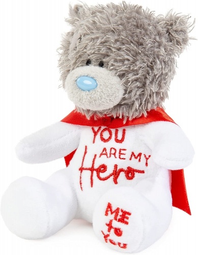 Me to You Tatty Teddy 4'' Plush You Are My Hero Bear