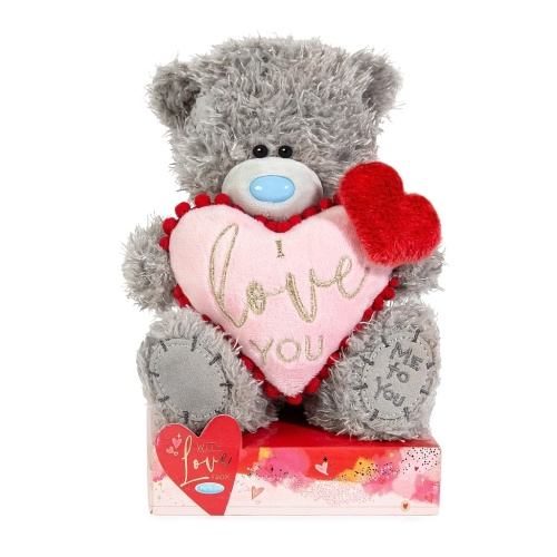 Me to You 7'' I Love You Plush Heart Bear Tatty Teddy