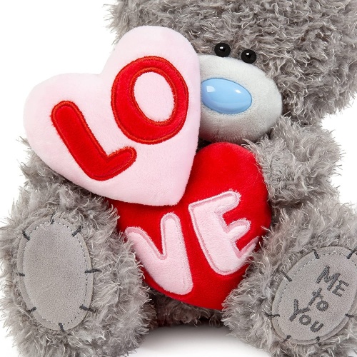 Me to You 23cm Love Double Heart Tatty Teddy Bear