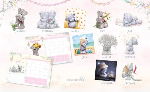 Me to You Tatty Teddy 2025 Family Organiser and Calendar