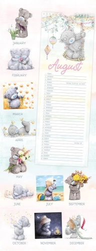 Me to You Multi Brand Slim Calendar 2025 Tatty Teddy