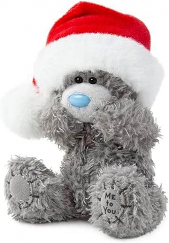 Me to You 4'' Santa Hat Plush Tatty Teddy Bear