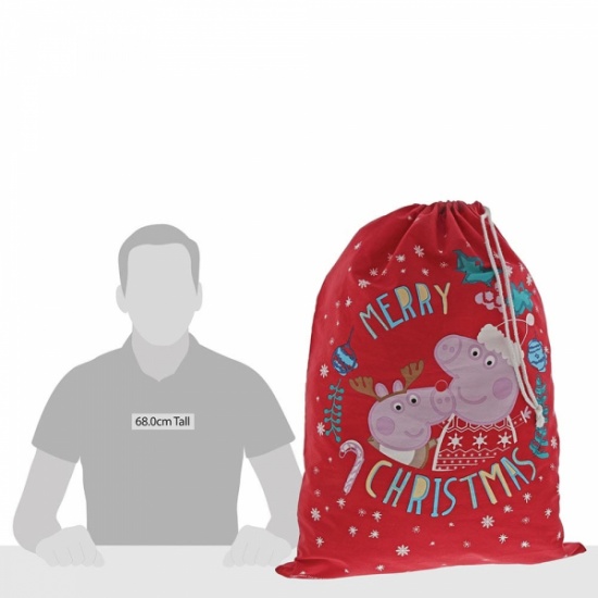 Peppa Pig Christmas Santa Toy Sack