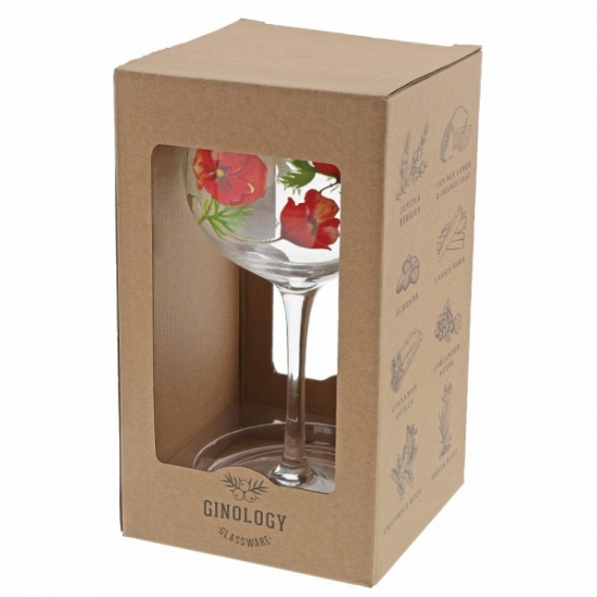 Poppies Copa Gin Glass - Ginology