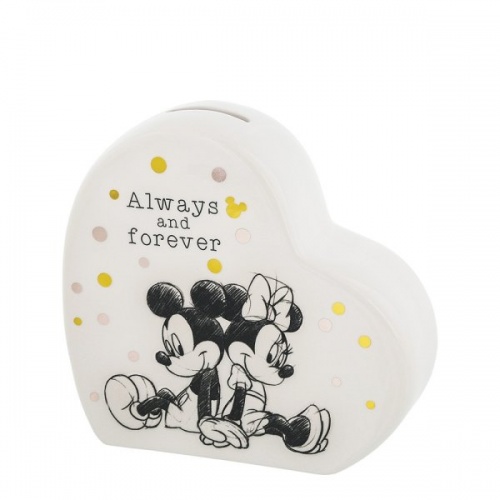 Disney Enchanting Mickey and Minnie Mouse Money Bank Box