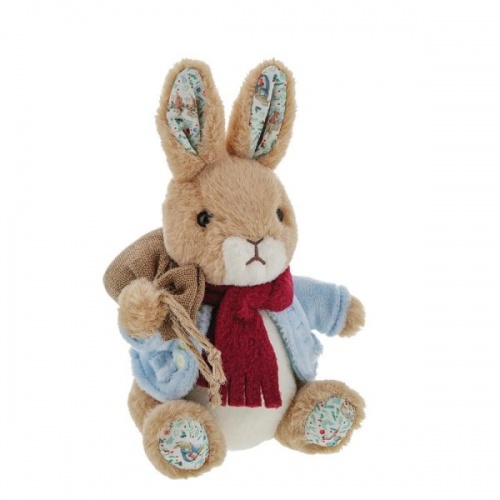 Beatrix Potter Peter Rabbit Christmas plush 16cm