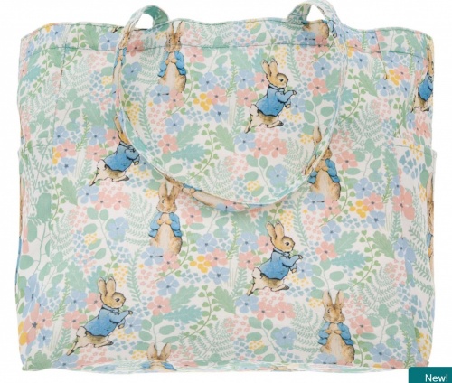 Beatrix Potter Peter Rabbit English Garden Tote Shopping Bag