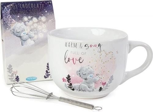 Me to You Hot Chocolate and Mini Whisk Gift Set Tatty Teddy