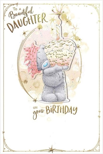 Me to You Beautiful Daughter Birthday Card Tatty Teddy
