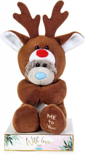 Me to You Christmas 15cm Reindeer Plush Bear Tatty Teddy