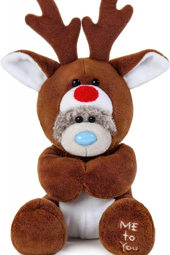 Me to You Christmas 15cm Reindeer Plush Bear Tatty Teddy