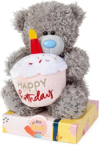 Me to You 7'' Happy Birthday Cake Plush Bear Tatty Teddy