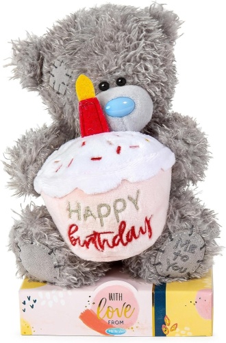 Me to You 7'' Happy Birthday Cake Plush Bear Tatty Teddy