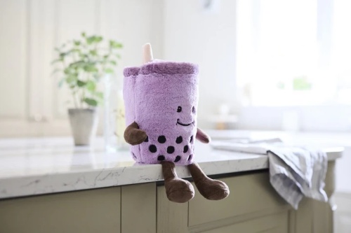 Warmies Boba Tea Cozy Plush